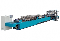 高速三邊封（四伺服）拉鏈（liàn）站立製袋機